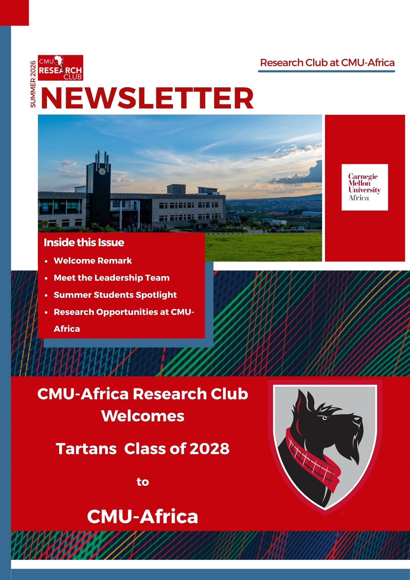 Summer 2026 Newsletter Front Page